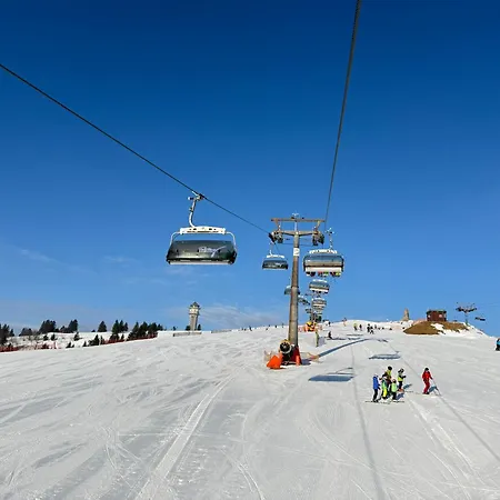 Mitten Auf Dem Panorama Bergglueck *